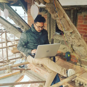 working at field working at field